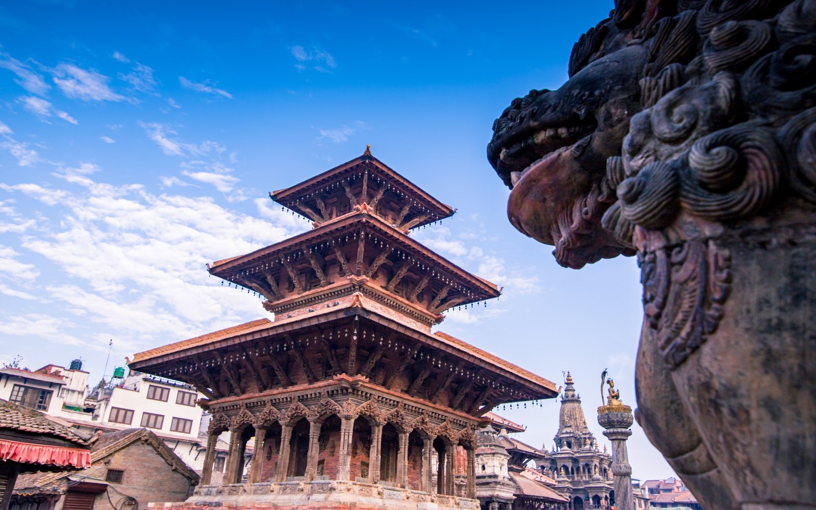 Temple in Patan durbar square